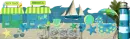 Beach setting
