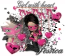 Girl with heart-Jessica