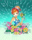 Flower girl - Background