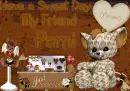 Have a sweet day my friend -Pami