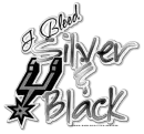 Silver and Black