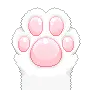 Cat paw