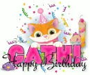 Happy Birthday Cathi