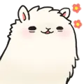 Cute llama 5