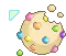 Rainbow cookie cursor