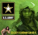 Army Caveman