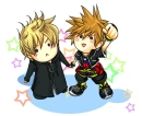 Sora and Roxas