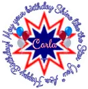 Happy Birthday - Carla