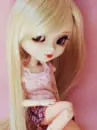 Cute blonde blythe doll
