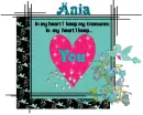 Humming Bird- Ania