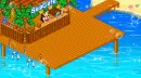 Sea cafe scene
