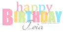 Happy Birthday Teia