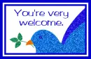 You're Welcome - bluebird