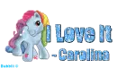 Requested I love it graphic