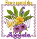 Flowers in polka dots- Aggela