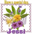 Flowers in polka dots- Jessi