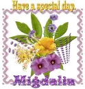 Flowers in polka dots- Migdalia