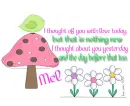 Mel - I Thought Of You - Flowers - Mushroom