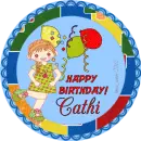 Cathi - Birthday - Girl - Balloons