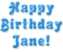 Happy Birthday Jane