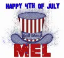 Happy 4th of July Mel