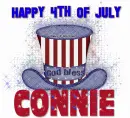 Happy 4th of July  Connie