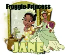 Jane w/ frog