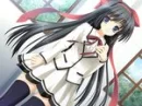 A pretty anime girl