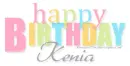 Happy Birthday Kenia