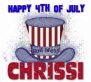 Happy 4th of July  Chrissi