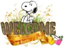 Welcome Snoopy Page