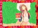 Anime girl with umbrella