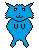 Blue Tiny Kittyz