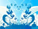 Blue - background