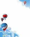 Hot Air Balloons - background