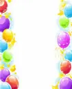 Birthday Balloons - background