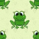 Glittered Frog Background