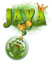 Jaya-Cute frog