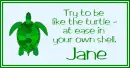 At Ease Turtle - Jane
