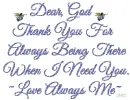 Dear God