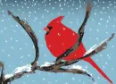 Cardinal Winter - background - win