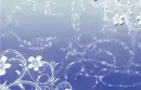 Blue flower - background