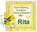Morning Sunshine-Rita