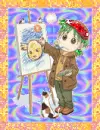 Yotsuba painting