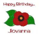 August Birth Flower - Jiovanna - poppy