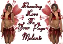 Showing Love To Your Page Melanie