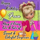 Happy Birthday - Fran