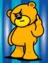 angry teddy bear