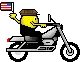 Riding Smiley