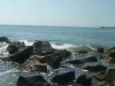 Waves Hitting Rocks